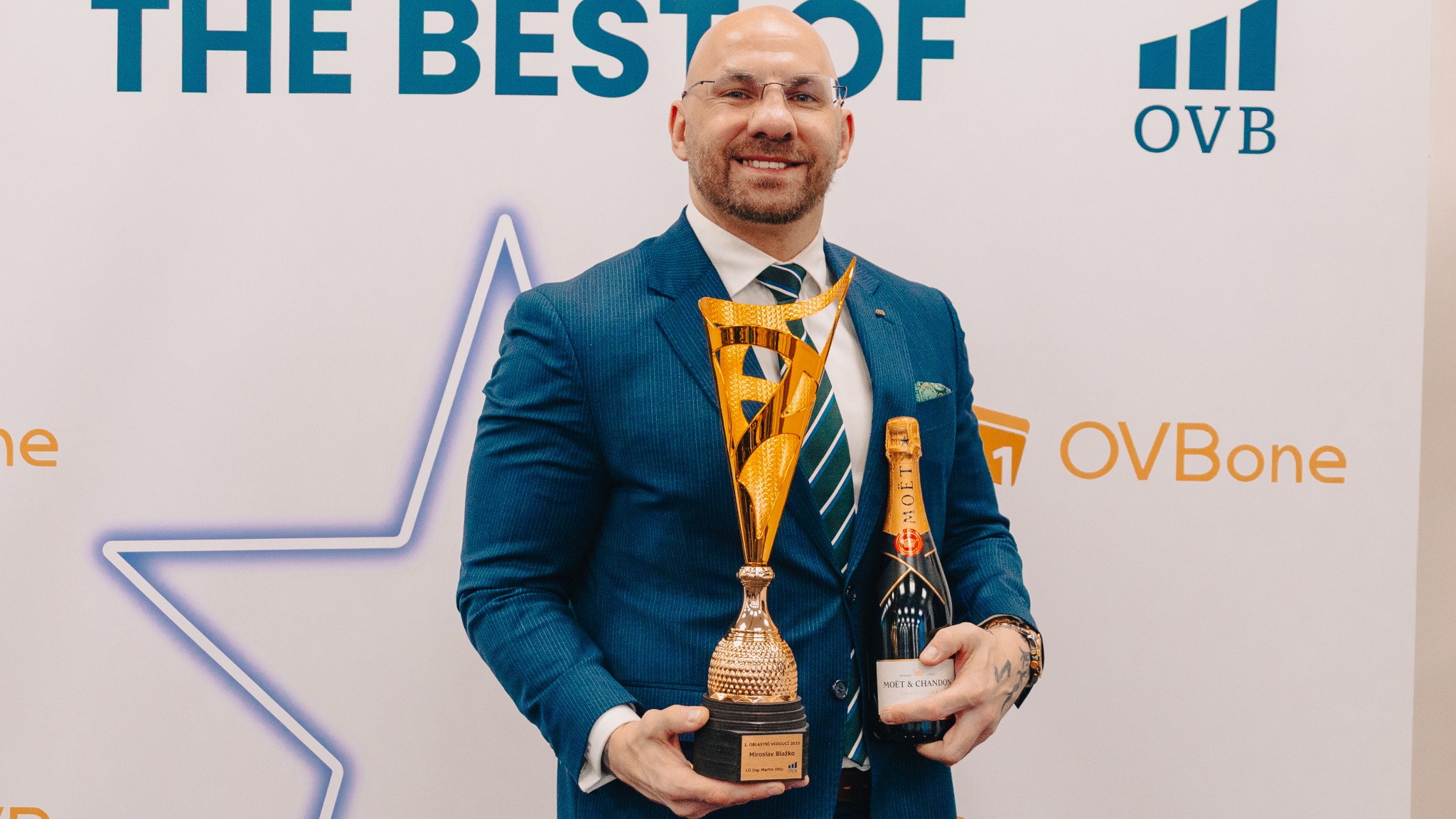 Miroslav Blažko s profesním oceněním